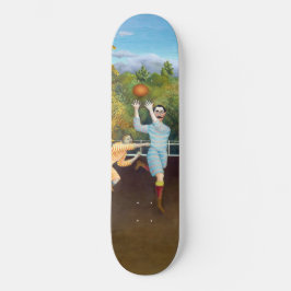 Henri Rousseau - Fotbollsspelare Mini Skateboard Bräda 18,5 Cm