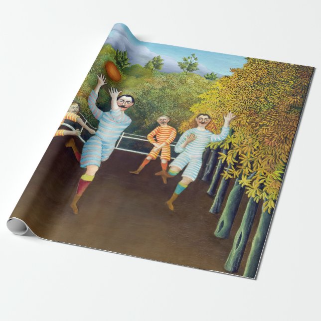 Henri Rousseau - Fotbollsspelare Presentpapper (Utrullad)