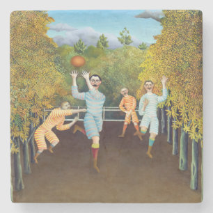 Henri Rousseau - Fotbollsspelare Stenunderlägg