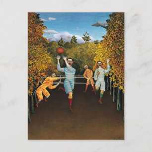 Henri Rousseau - Fotbollsspelare Vykort