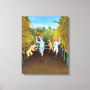 Henri Rousseau - Fotbollsspelarna Canvastryck