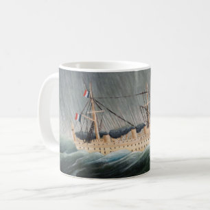 Henri Rousseau - Frakten i Tempest Kaffemugg