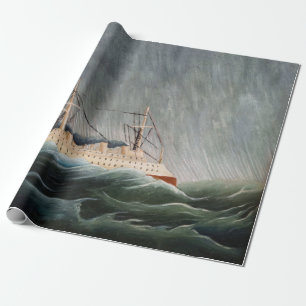 Henri Rousseau - Frakten i Tempest Presentpapper