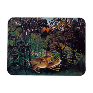 Henri Rousseau - Hungriga Lejona Magnet