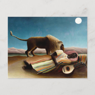 Henri Rousseau, inbjudan till den sovande zigenare