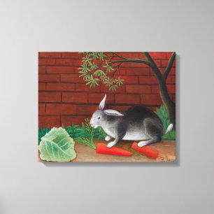 Henri Rousseau - Kaninens måltid Canvastryck