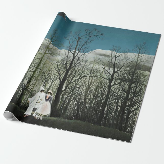 Henri Rousseau - Karnevalskväll Presentpapper (Utrullad)