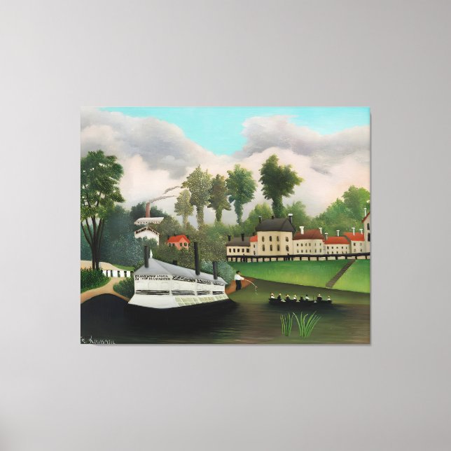 Henri Rousseau konst Canvastryck (Framsida)