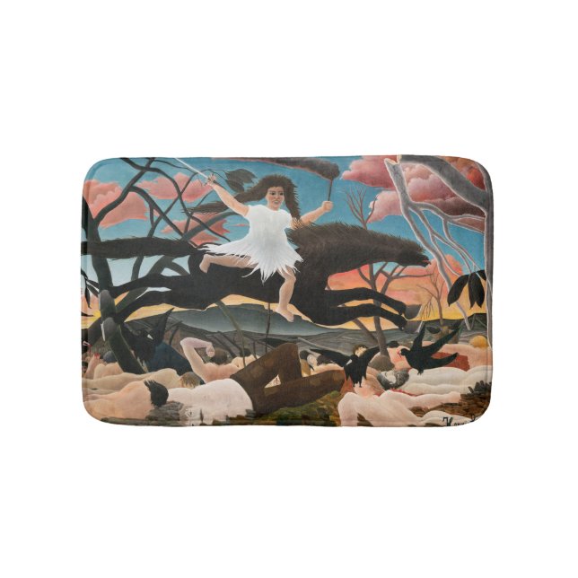 Henri Rousseau - Krig Badrumsmatta (Framsidan)