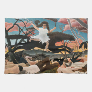 Henri Rousseau - Krig Kökshandduk