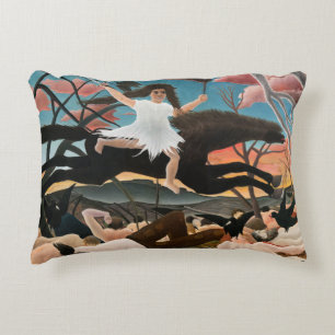 Henri Rousseau - Krig Prydnadskudde