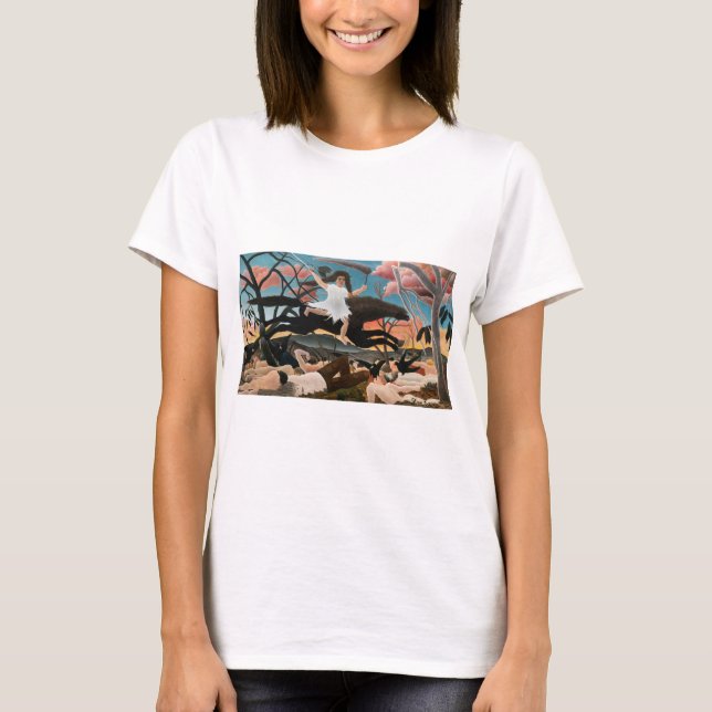 Henri Rousseau - Krig T Shirt (Framsida)