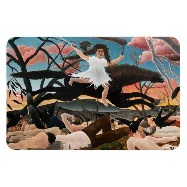 Henri Rousseau - Kriget Magnet (Horisontell)