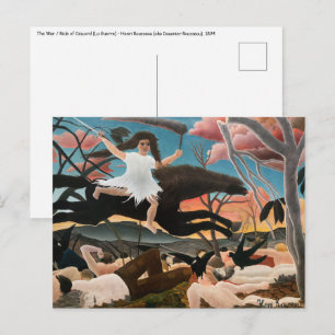 Henri Rousseau - Kriget Vykort