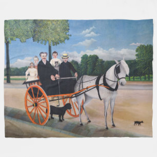 Henri Rousseau - La Carriole du pere Junier Fleecefilt