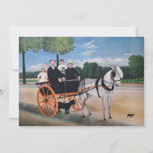 Henri Rousseau - La Carriole du pere Junier Inbjudningar