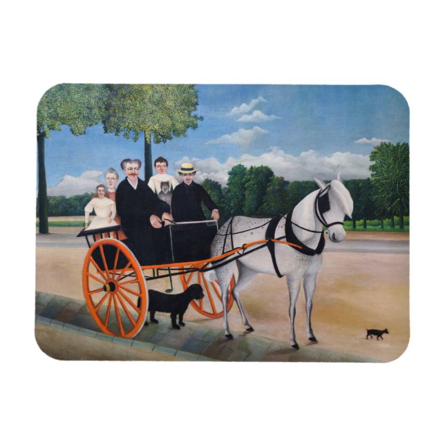 Henri Rousseau - La Carriole du pere Junier Magnet (Horisontell)