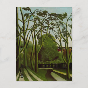 Henri Rousseau - Landskapet på Banker i Bievre Vykort