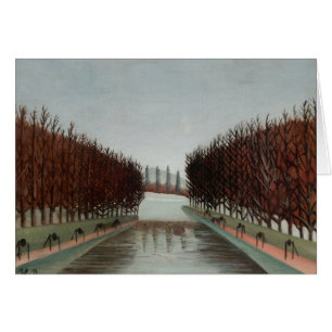 Henri Rousseau - Le Canal Hälsningskort