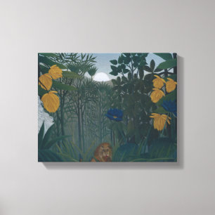 Henri Rousseau - Lejona republiken Canvastryck