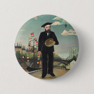 Henri Rousseau målning Knapp