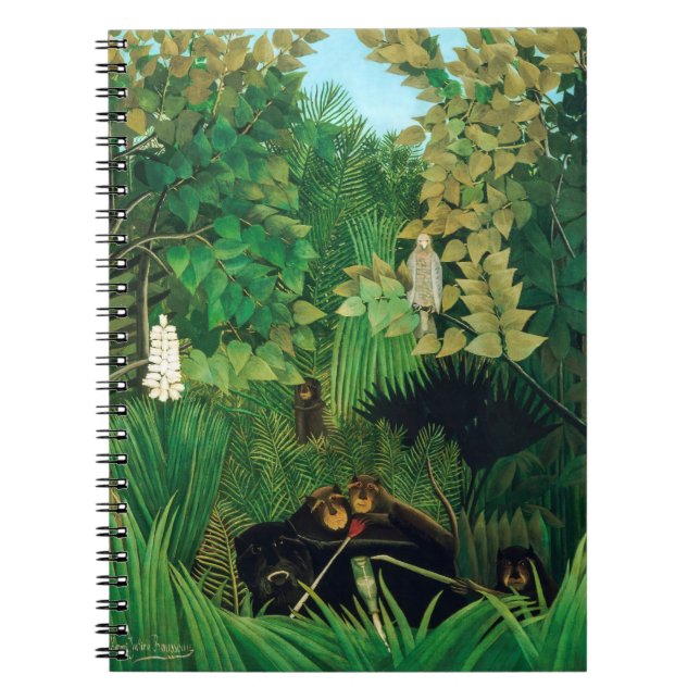 Henri Rousseau - Merry Jesters Anteckningsbok (Framsidan)