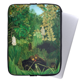 Henri Rousseau - Merry Jesters Laptop Fodral