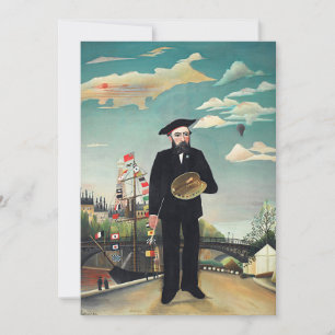 Henri Rousseau - Myself-Porträtt Ligcape Kort