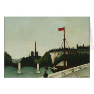Henri Rousseau - Notre Dame Hälsningskort