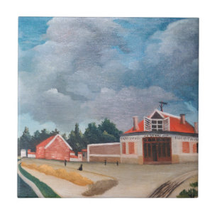 Henri Rousseau - Ordförande Kakelplatta