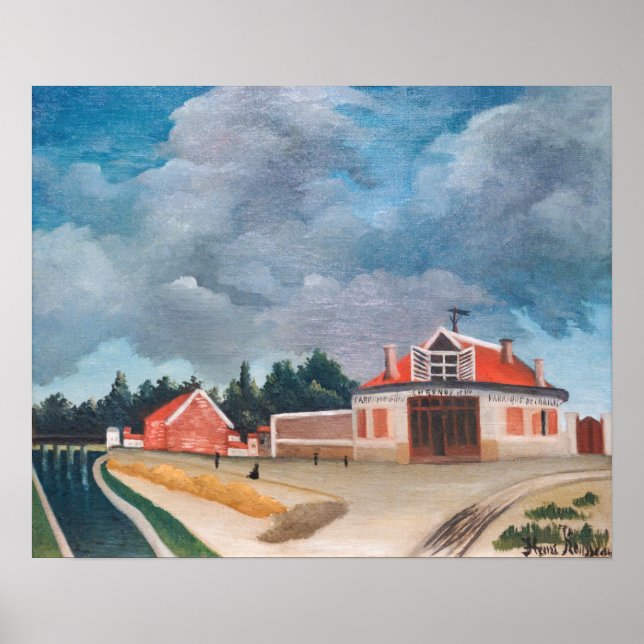 Henri Rousseau - Ordförande Poster (Framsidan)