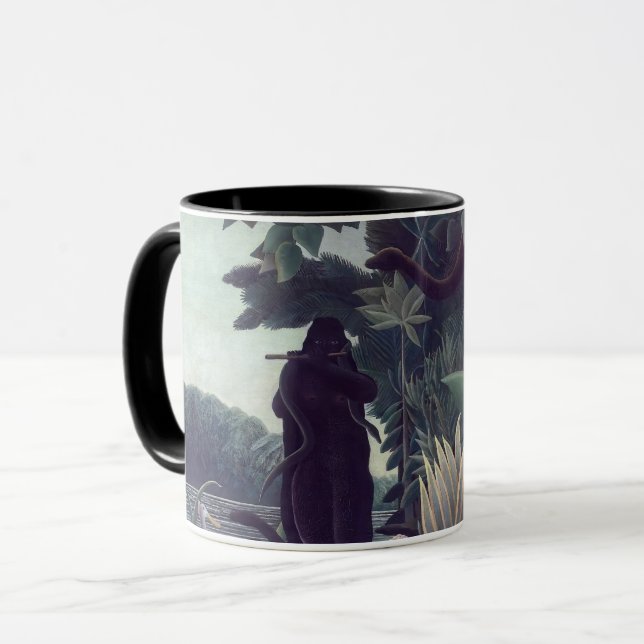 Henri Rousseau - Ormcharmaren Mugg (Framsida vänster)