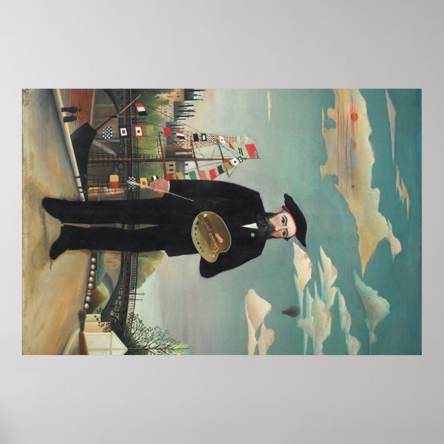 Henri Rousseau Painting Poster (Framsidan)