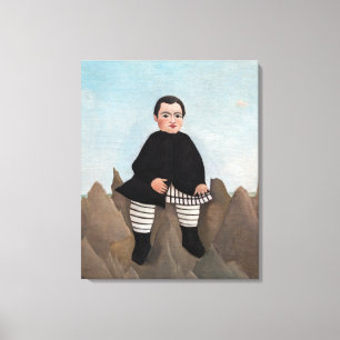 Henri Rousseau - Pojken på Sten Canvastryck
