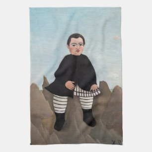 Henri Rousseau - Pojken på Sten Kökshandduk