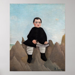Henri Rousseau - Pojken på Sten Poster