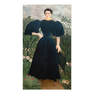Henri Rousseau - Porträtt av Madame M. Fototryck