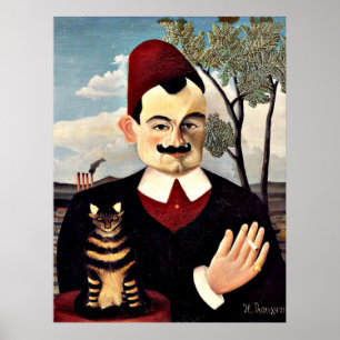 Henri Rousseau - Porträtt av monsieur X Poster