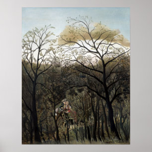 Henri Rousseau Rendezvous i skogen Poster