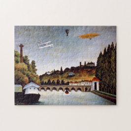 Henri Rousseau - Sevres bridge & backe i Clamart Pussel