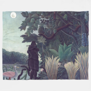 Henri Rousseau - Snake Charmer Fleecefilt