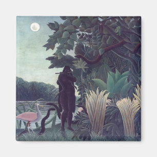 Henri Rousseau - Snake Charmer Magnet