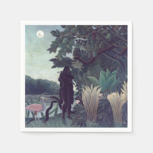 Henri Rousseau - Snake Charmer Pappersservett