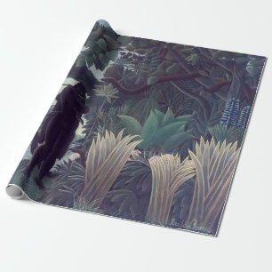 Henri Rousseau - Snake Charmer Presentpapper
