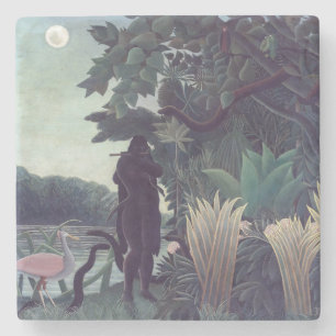 Henri Rousseau - Snake Charmer Stenunderlägg