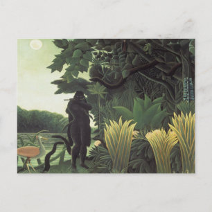 Henri Rousseau - Snake Charmer Vykort