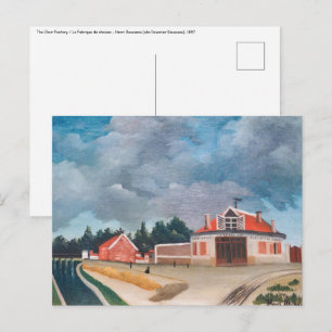 Henri Rousseau - Stolfabriken Vykort