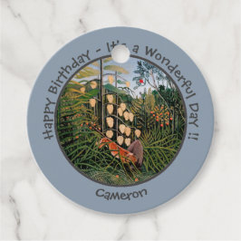 Henri Rousseau Tiger & Bull Party Items Collection Gåvor Etiketter