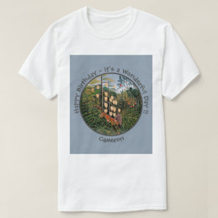 Henri Rousseau Tiger & Bull Party Items Collection T Shirt