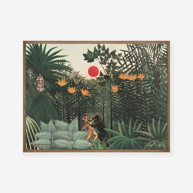Henri Rousseau Tropical Ligcape Poster (Skapare uppladdad)